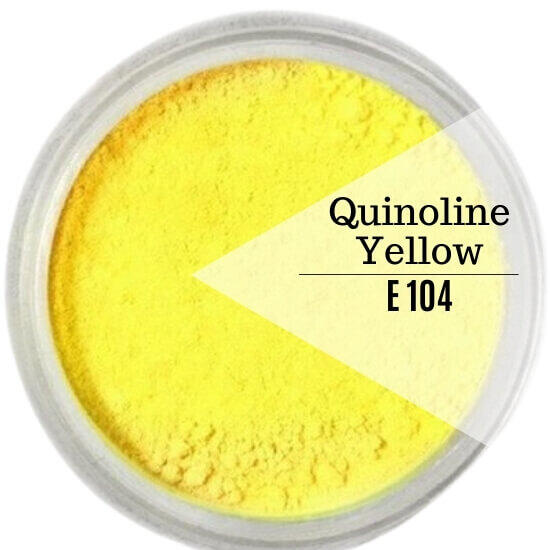 Quinoline Yellow ( Kinolin Sarısı ) E104 Su Bazlı Toz Gıda Boyası